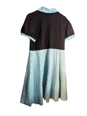Odizli women&rsquo;s multicolor solid/polka dot dress XL NWT