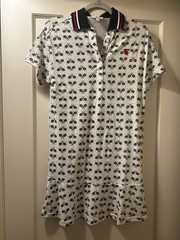 Tretorn x Anthropologie Flare Polo Mini Tennis Dress White XSP — New With Tags