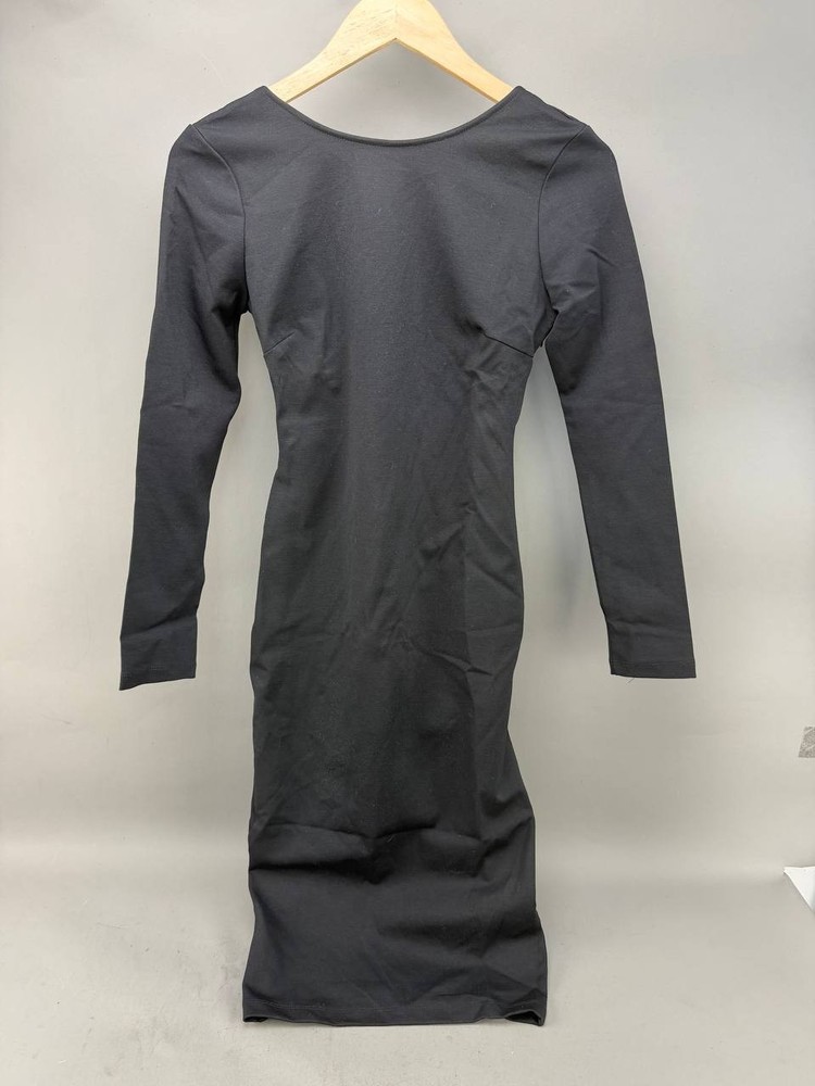 Lulus Va Va Voom Black Backless Midi Dress Size M