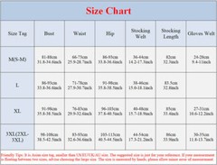 Womens PVC Leather Dress Bodycon Lingerie Zipper Mini Dress / Gloves / Stockings