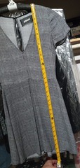 ** REFORMATION Durham Gingham Mini Summer Dress, Size 0. 53% viscose 47% rayon