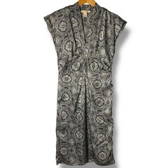 Jonathan Martin Dress Women&rsquo;s Size 8 Paisley Pleated Empire Vintage Inspired