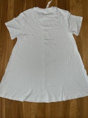 Lululemon Womens All Yours Tee Dress Cotton Blend Softstreme Pastel Blue Size 4