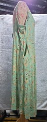 Torrid Midi Super Soft Button-Front W/ Pockets Green Floral Skater Dress 5 XL