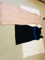 2 Casual Corner Dresses Bundle Mini and Below Knee, Size 2