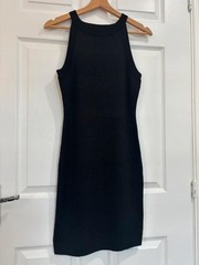 Pink Vanilla Black Shimmer Racer Back Bodycon Dress Size M New