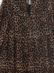 Albaray A-Line Midi Dress UK10 in Brown