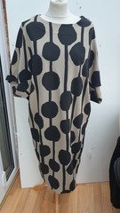 Masai Copenhagen Dress Knee Length MaNattie Nattie Jersey New Size Small