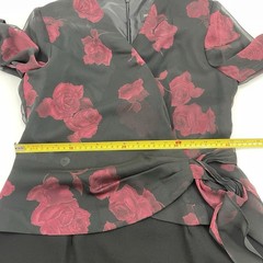 John Roberts 1-piece shift w floral wrap jacket Size 10 Women’s Wedding Guest