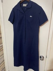 Lacoste David Crystal Lacoste Women’s Blue Dress Vintage SZ 14
