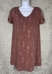 MUDD Aztec Mini Trapeze Dress Women’s Size Small Super Soft BOHO