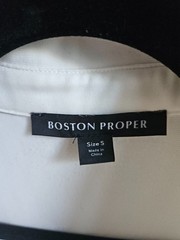 Boston Proper Boston Proper Beyond Travel Drawstring Utility Dress, Ivory, S