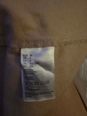 H&M Divided Beige Button-Down Denim Mini Dress