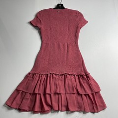 MICHAEL MICHAEL KORS Smocked Georgette Ruffle Dress Women&rsquo;s Size S
