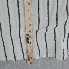 World Market Striped Cotton Tunic Dress Cap sleeve One size 28CT