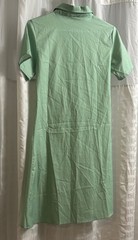 Alien Cowboy Cowgirl Dress For Women Green Button down Short Sleeves Boozelele S