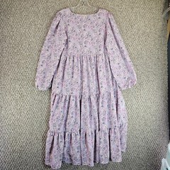 Dazy Dress Womens Medium Long Sleeve Floral