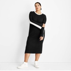 Furture Collective Kahlana Barfield Brown Sweater Dress Size 2X
