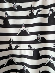 TORRID x DISNEY Villains Stripe Dress Sz 3 22/24 3X Skater