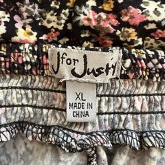 J For Justify XL Ditsy Micro Floral Slit Maxi Spaghetti Strap Dress Cottagecore