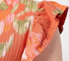 Anybody Daydreamer Knit Maxi Dress Paprika Floral M New