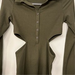 UO Ribbed Cutout Dress