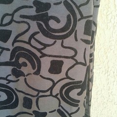 Vintage &lsquo;Barbie Doll&rsquo; Black & White Gown Button & Bow Detail