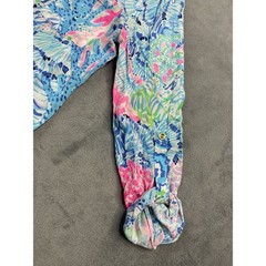 Lilly Pulitzer Dress Womens XXS Elsa Shirtdress Coastal Preppy Coastal Roll Tab