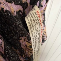 Free People We The Free Boho Printed Side Slit Maxi Dress Medium