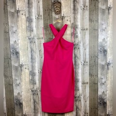 NWT LIKELY Carolyn Sheath Dress in Fuchsia Pink Size 4.