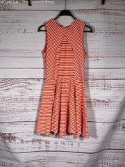 Opening Ceremony Orange/White Striped Sleeveless Dress – Size L