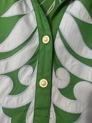 Womens Jodifl green shift dress, size medium, EUC