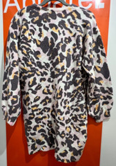 Oliver Bonas White Print Mini Dress, NEW, Size 8, RRP £65, B37/12358