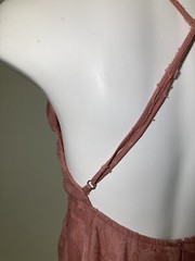 Lulus Dress New W/Tags Size M Jrs Dusty Rose Mini Sundress Hand Wash Only Pretty