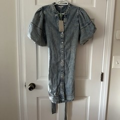 Rails Kingsley Dress Antique Blue Size XS NWT
