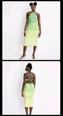 Women&rsquo;s Ombre Halter Tie Neck Knit Sweater Dress – Future Collective 2X