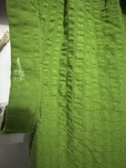 Time and Tru Women&rsquo;s S Green Solid Shirt Dress Collared Sleeveless Button Knee