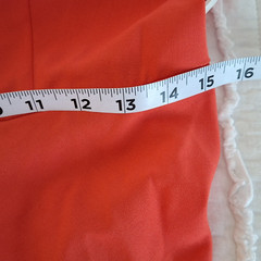 Womens 6 A-Line Dress Shift NWT Sleeveless Lined Belt Salmon Business Dressbarn