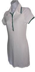 NWT Lulu’s White Stretch Terry Polo / Tennis Dress Sz S