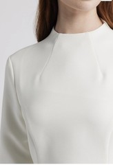 Odd Muse The Ultimate Muse Split Sleeve Minidress with Pockets White XS NWT