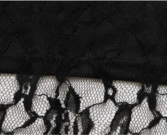 Plus Size Bodycon Dress Black Lace Sleeves Ruched V Neck Cocktail Party New