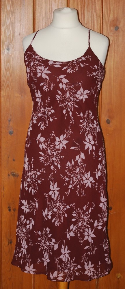 Amaranto, Ladies, Light, Brown, Party, Special Occasion, Dress, size 14