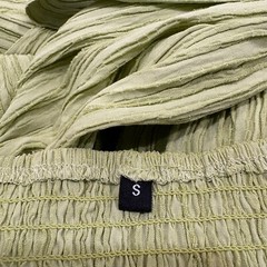 Shein Aveloria Solid Tie Backless Halter Dress Lime Green Size Small