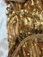 Alice + Olivia Gold Sequin Mini Dress Sleeveless Party Cocktail Women’s XS