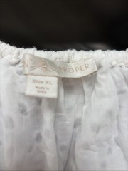 Boston Proper Womens White off shoulder Lace Maxi Dress Size XL BOHO/BRIDE