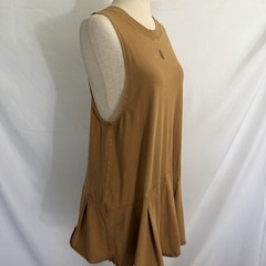 Free People Movement Hot Shot Flirt Dress Womens Size Medium Tan