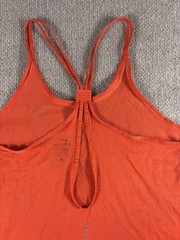 Nike Dress Womens Small Orange Dri-Fit Racerback Activewear Strappy Lightweight