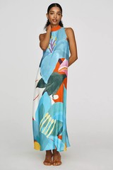 Anthropologie – Farm Rio Halter Maxi Dress