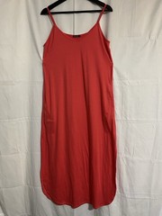 Husk Ary Small Pink Spaghetti String Dress With Pockets (I-1291)