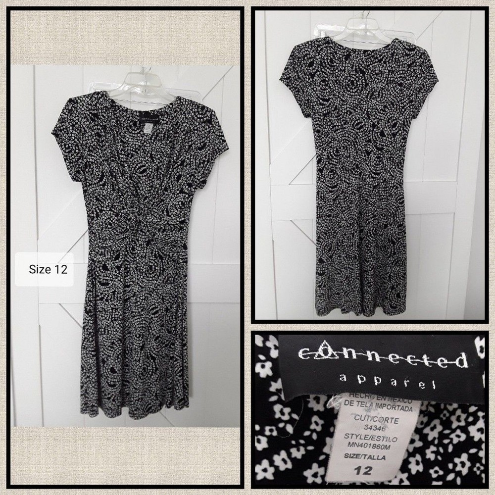 Size 12 Connected Apparel Dress